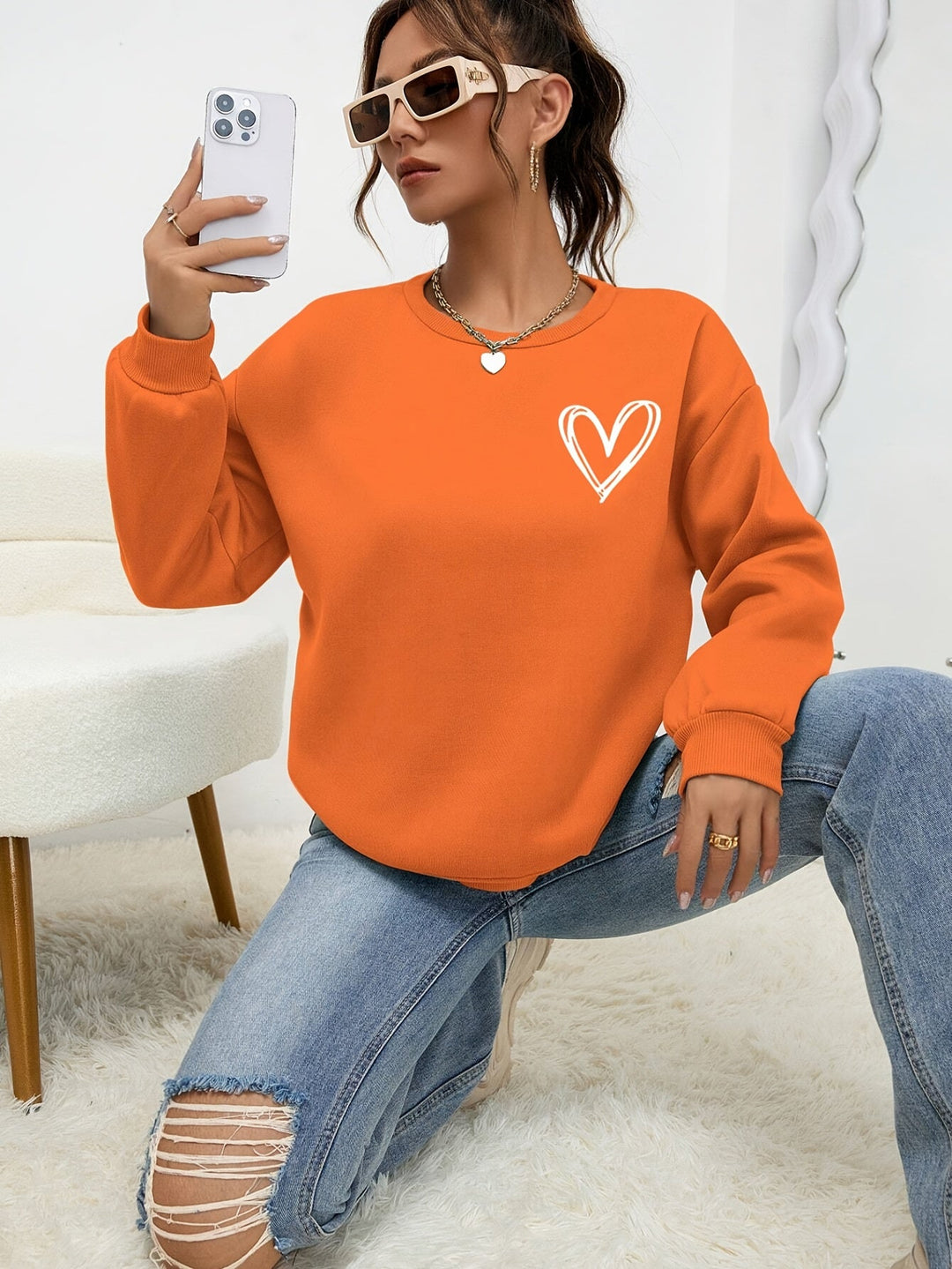 AUDRÉE™ - Minimalistisches Gemütliches Sweatshirt