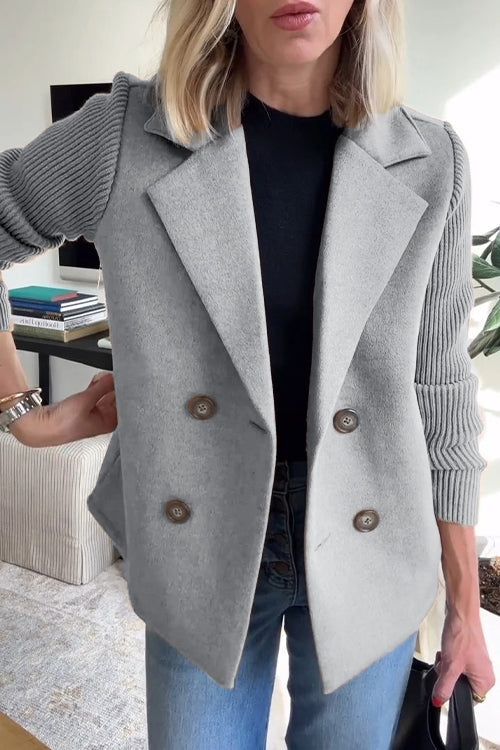 SORELLE™ - Eleganter Blazer mit Strickärmeln