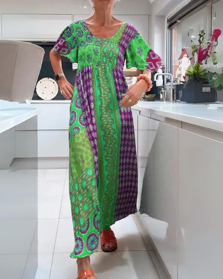 KIMI™ - Free Spirit Flowy Maxi Kleid