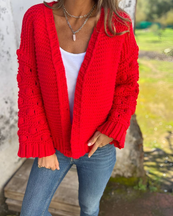 COLLEEN™ - Klassischer Strickcardigan