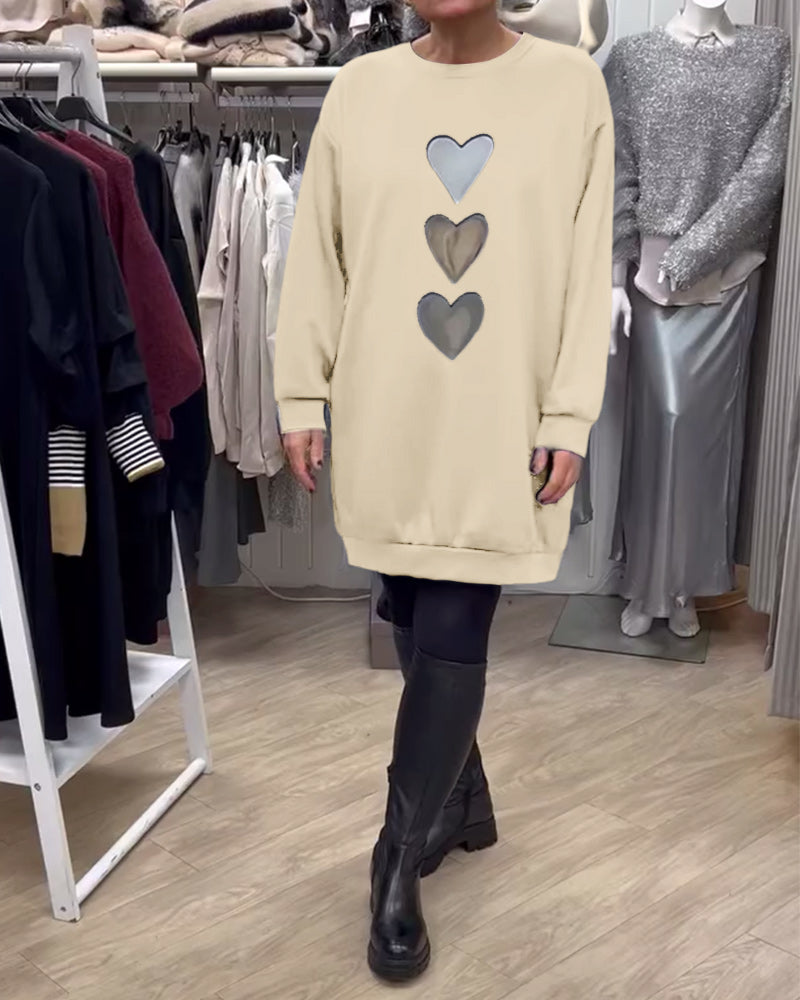 BRIANA™ - Lässiges Sweatshirt-Kleid