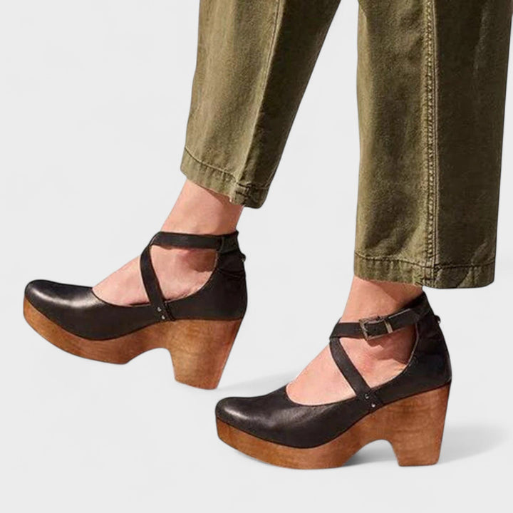 ELARU™ – Klassische Komfort Wedge Sandalen