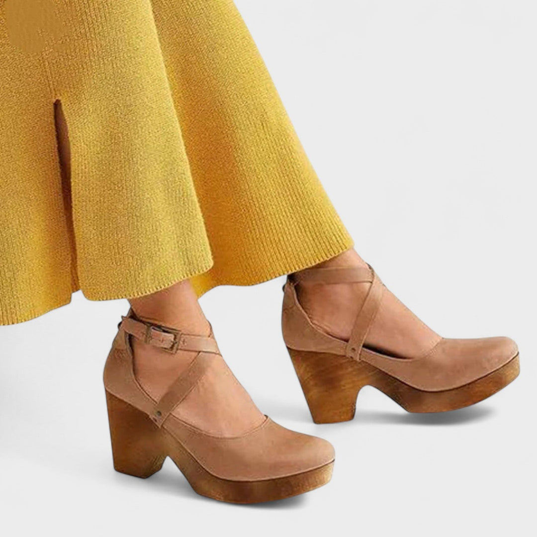 ELARU™ – Klassische Komfort Wedge Sandalen