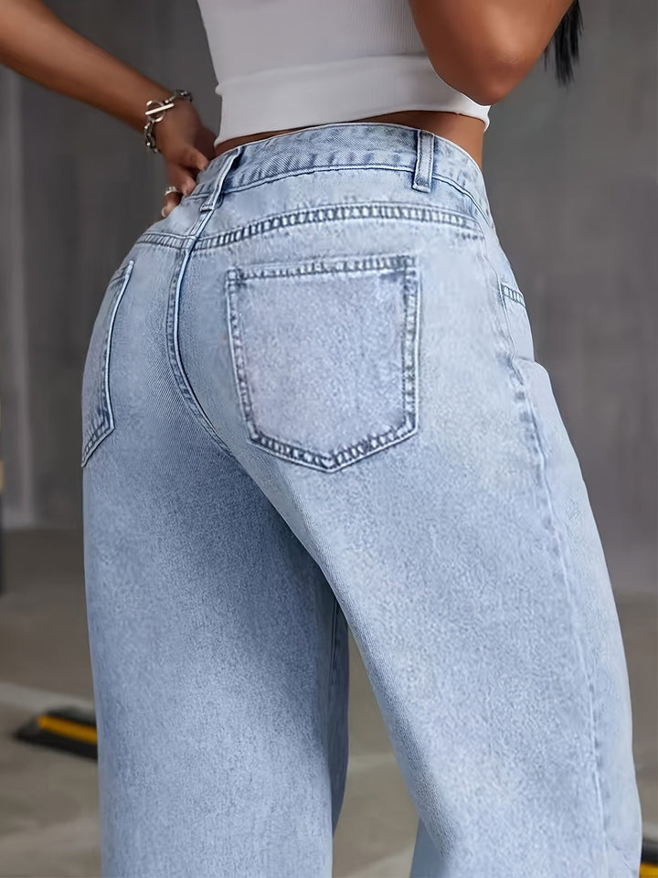 PHILIPPA™ - Trendige Hochtaillierte Jeans