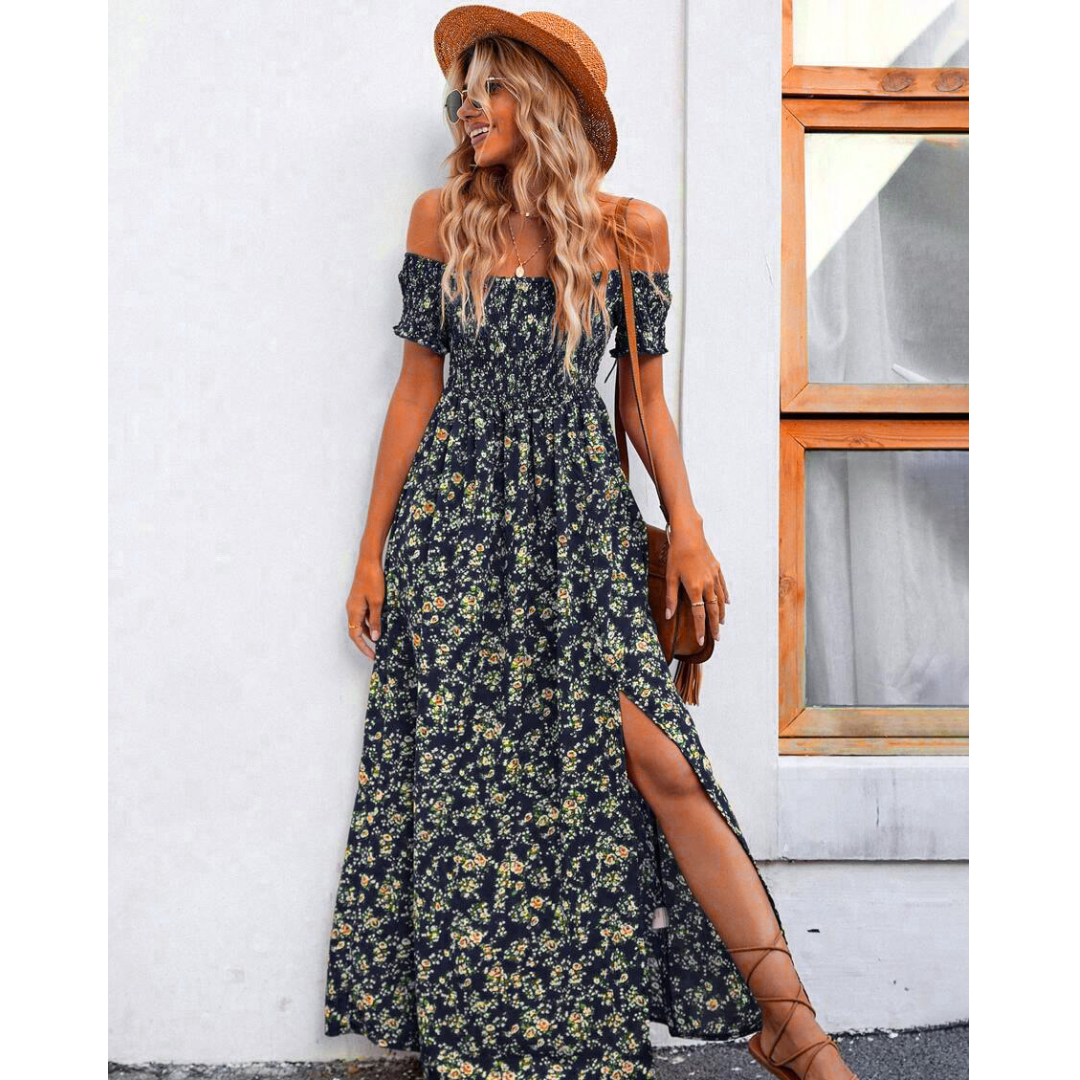 PHOEBE™ - Glamouröses Vintage-Top mit schulterfreiem Design