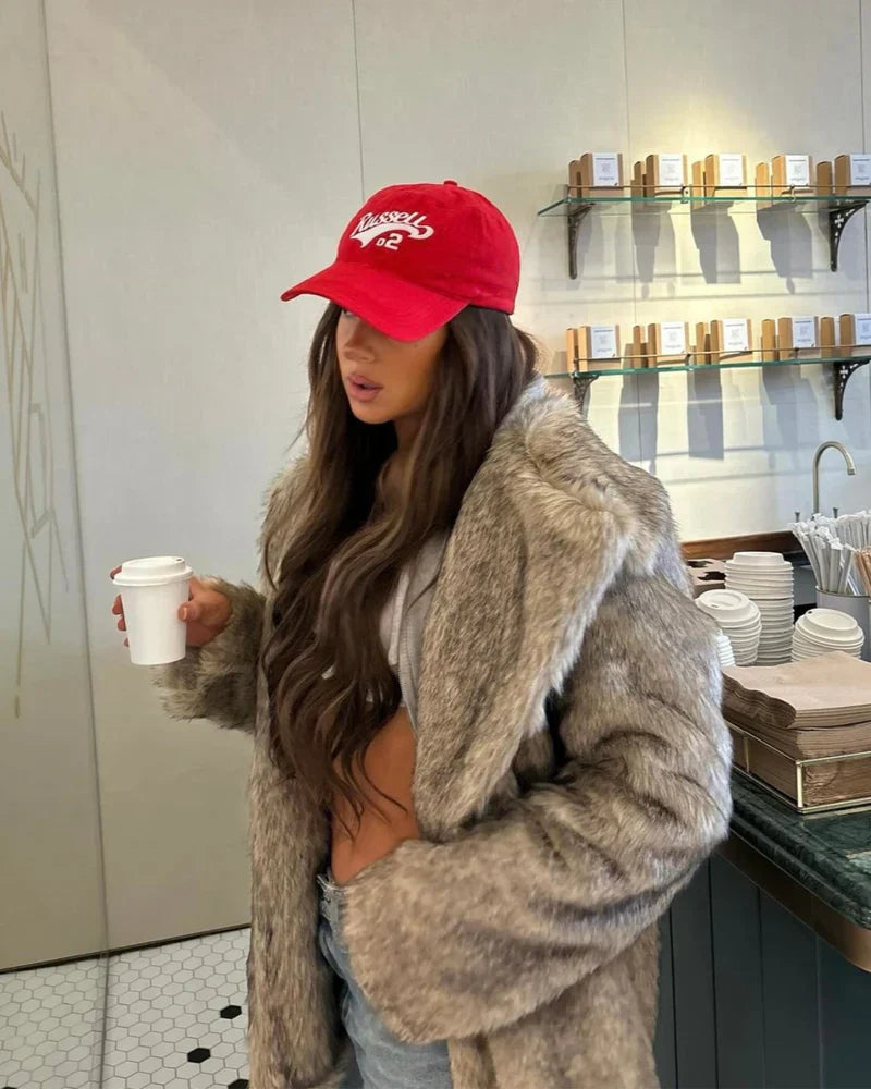 RENATA™ - Elegante Kunstfelljacke