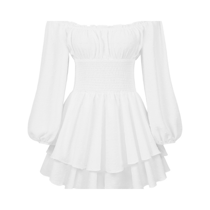 CYNRHIA™ – Eleganter Langarm Off-Shoulder Jumpsuit