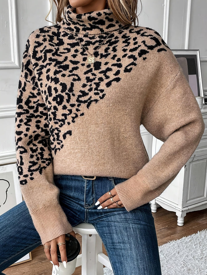 ZAYNA™ - Leopardenpullover
