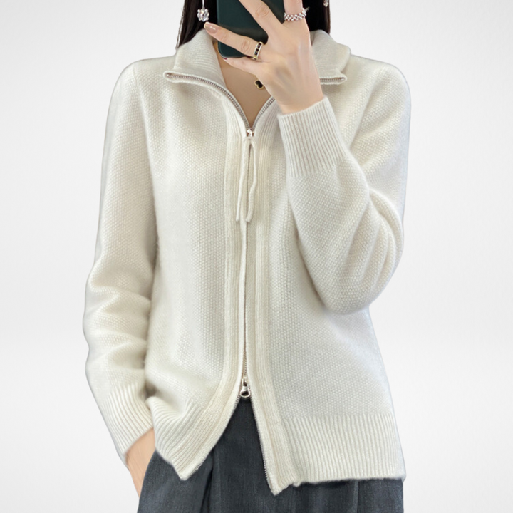 KATRINA™ - Minimalistischer Zip-Pullover
