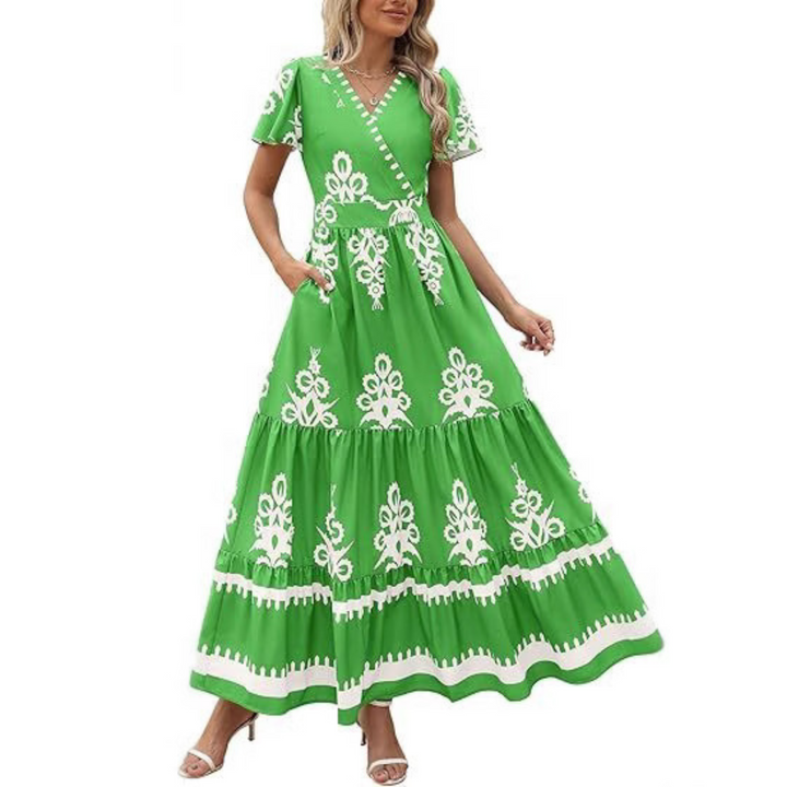 HELLENORE™ - Lässiges Chic Blumenkleid