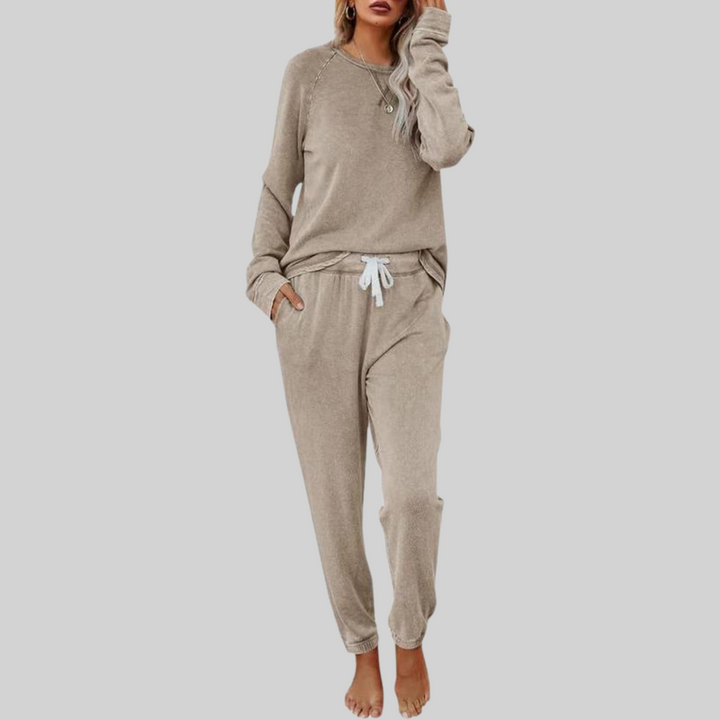 JOCELYN™ - Lässiges Langarm- und Sweatpants-Set
