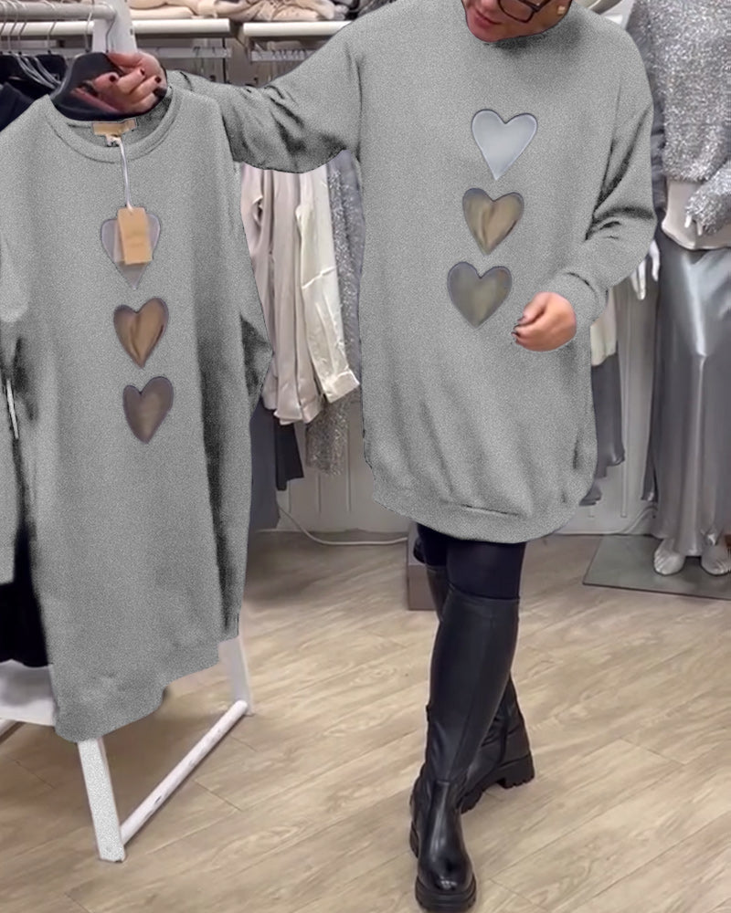 BRIANA™ - Lässiges Sweatshirt-Kleid