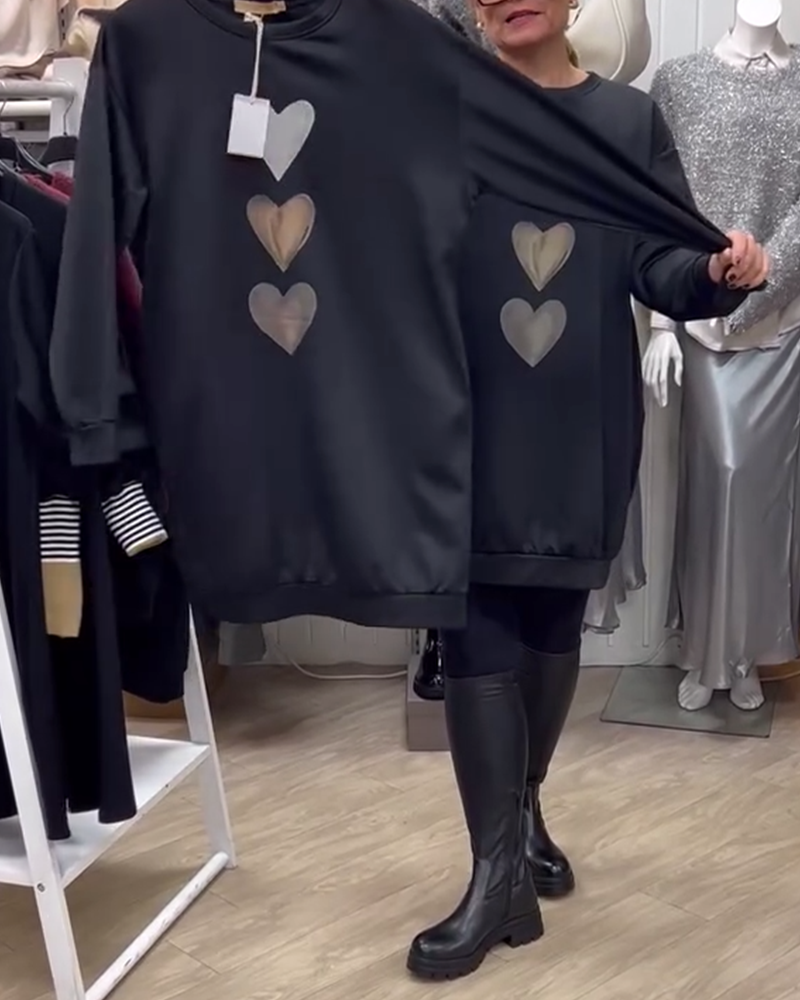 BRIANA™ - Lässiges Sweatshirt-Kleid