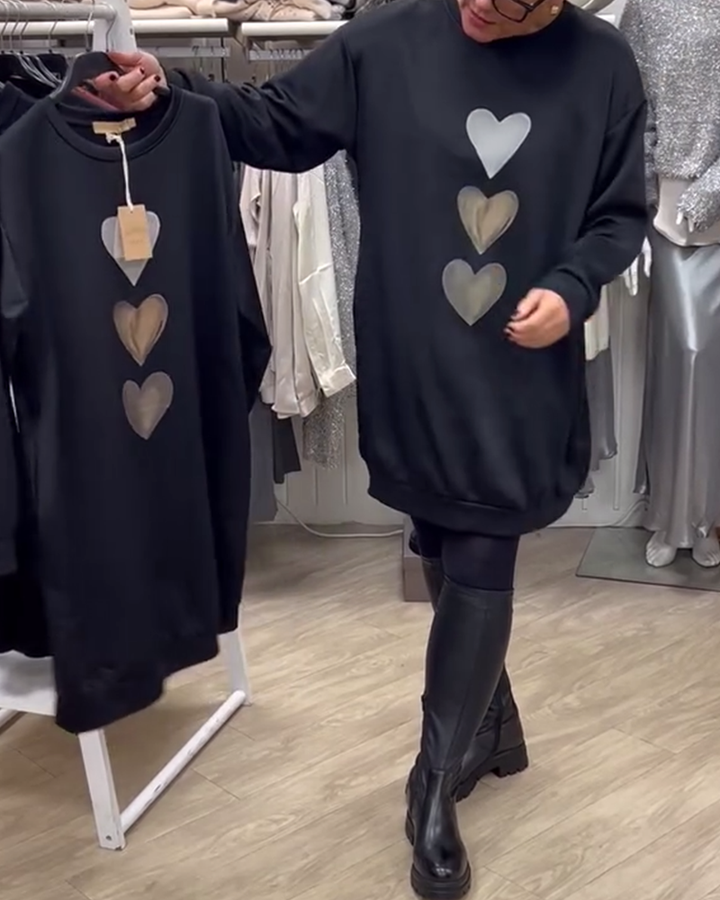 BRIANA™ - Lässiges Sweatshirt-Kleid