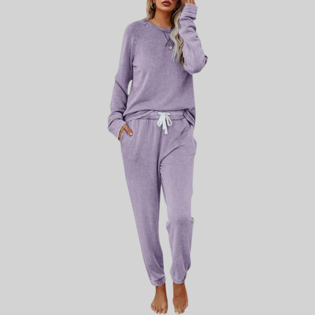 JOCELYN™ - Lässiges Langarm- und Sweatpants-Set