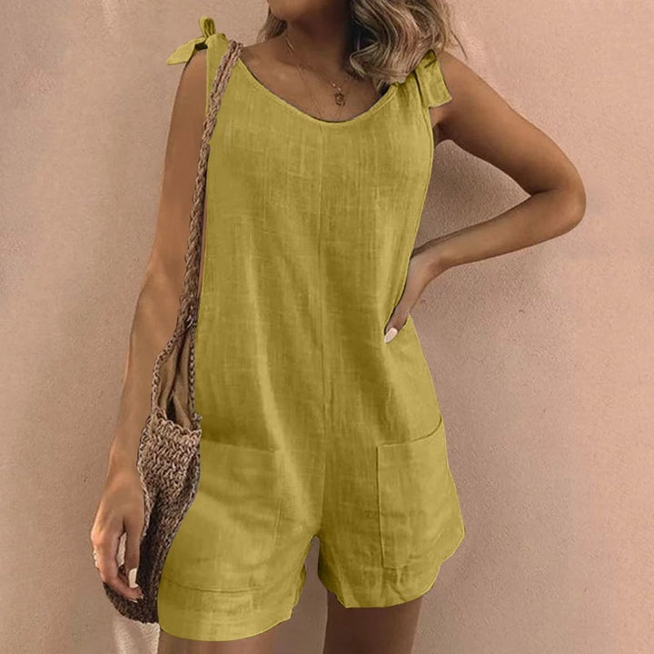LILA™ – Lässiger ärmelloser Jumpsuit