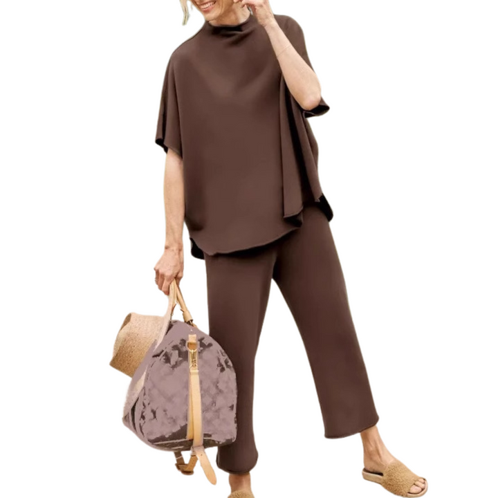 AELLA™ - Entspanntes Batwing-Ärmels Komfort-Set