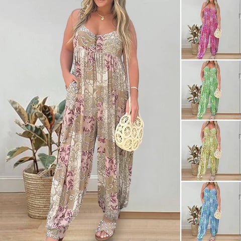 DANICA™ - Boho Ballonhosen Jumpsuit
