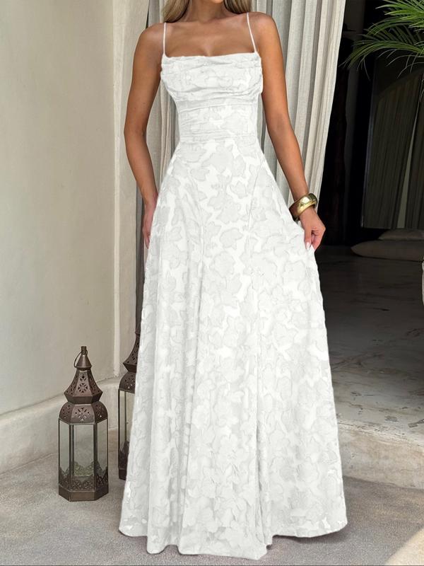 Sexy Rückenfreies Spitzen Langarm Kleid, Elegantes Design