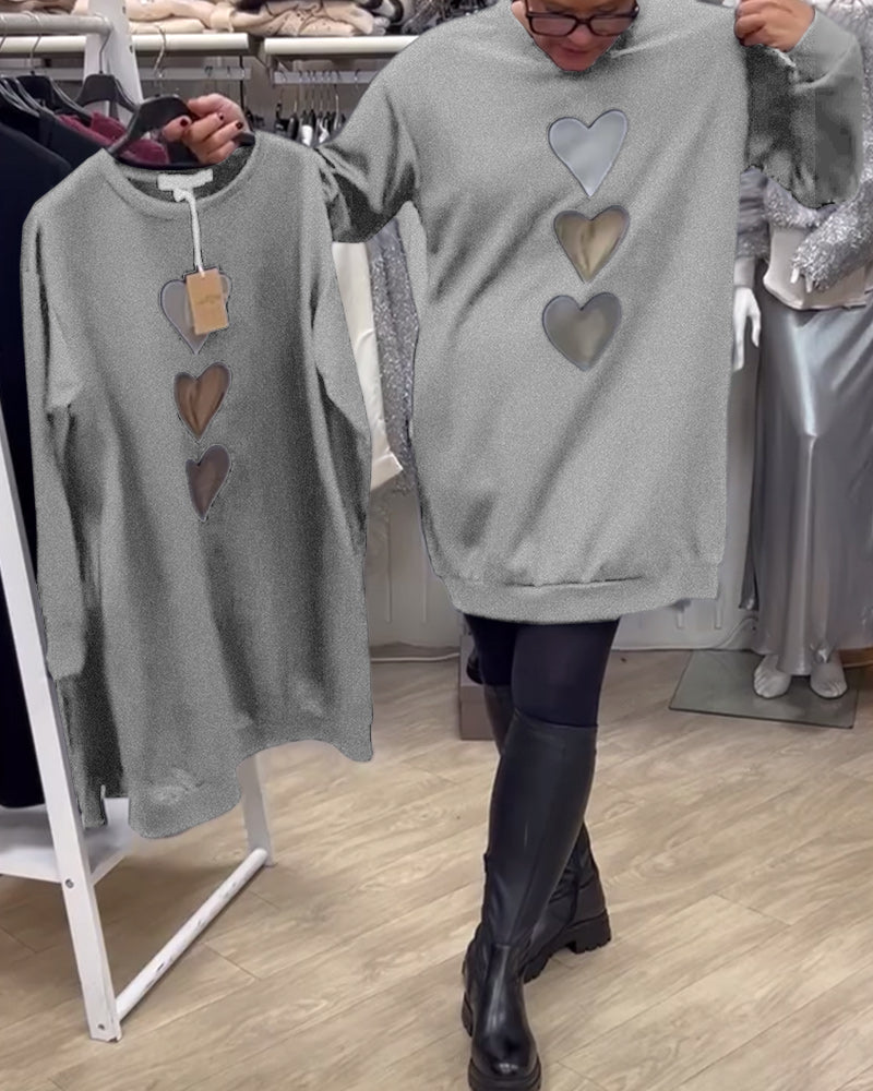 BRIANA™ - Lässiges Sweatshirt-Kleid