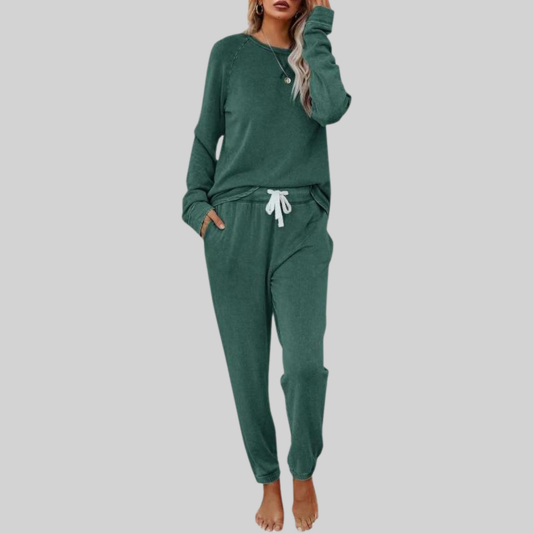 JOCELYN™ - Lässiges Langarm- und Sweatpants-Set