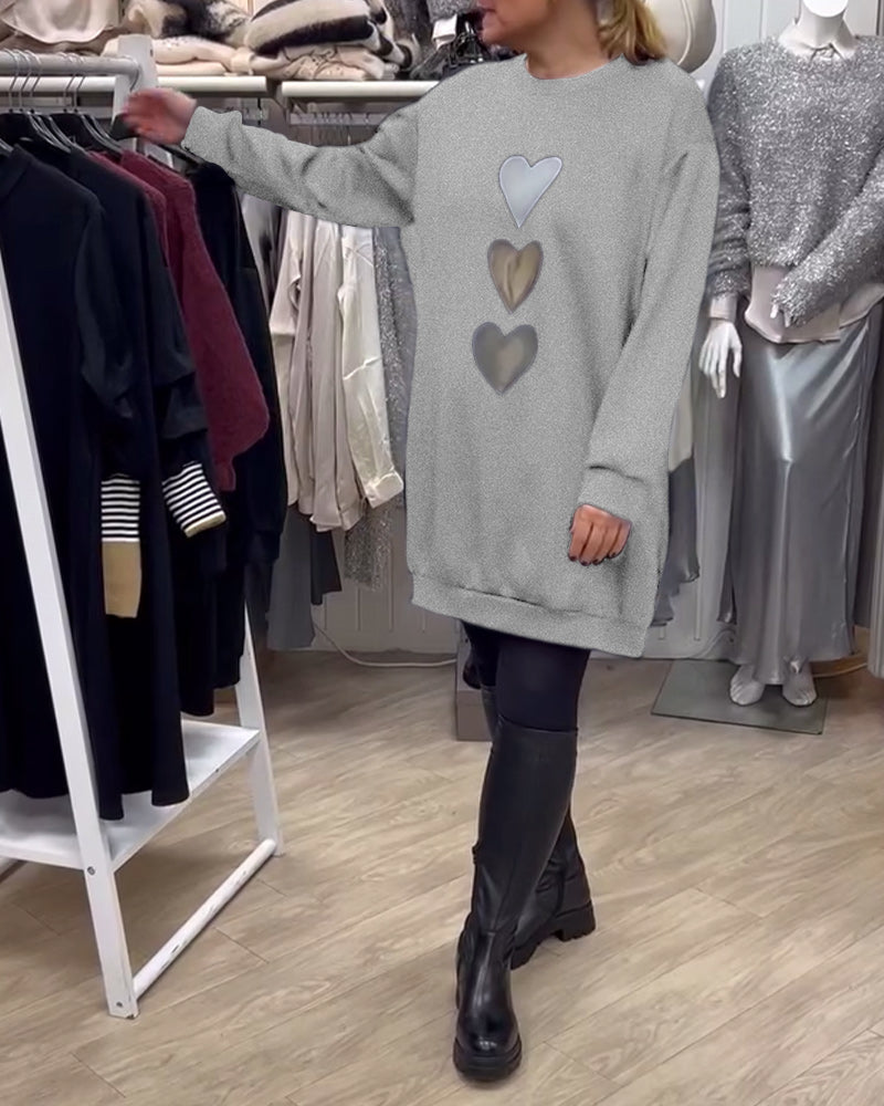 BRIANA™ - Lässiges Sweatshirt-Kleid