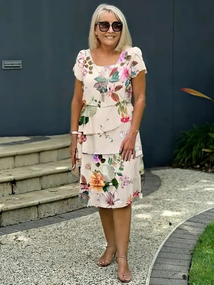 FLORA™ – Elegantes Midi-Kleid für den Frühling