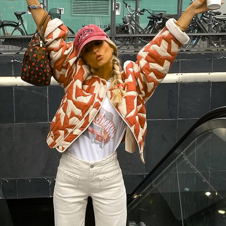 NICOLE™ - Trendige Bedruckte Jacke