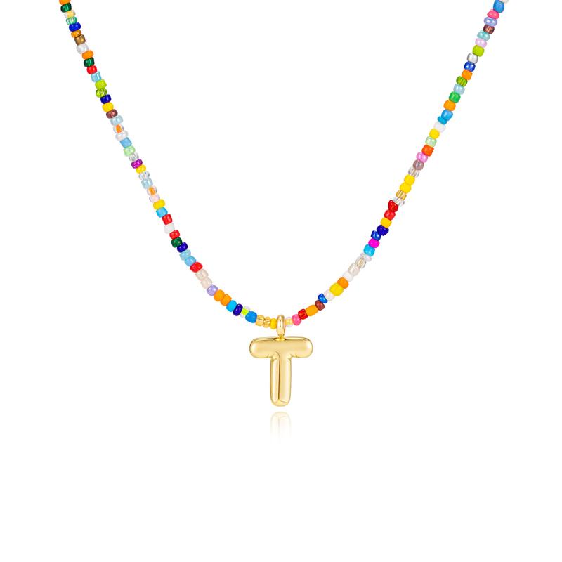 MACY™ - Bunte Bubble-Buchstaben-Halskette