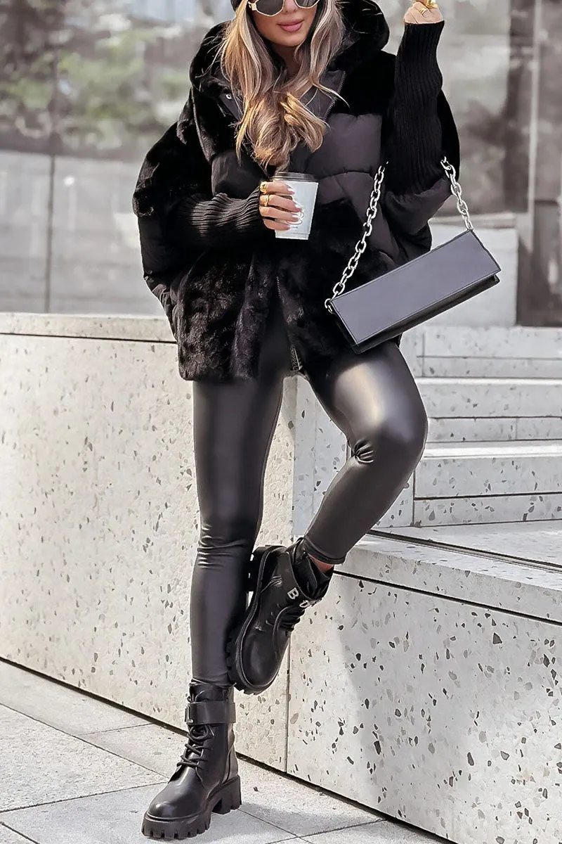 MARISA™ - Plüsch Komfort Kapuzenjacke