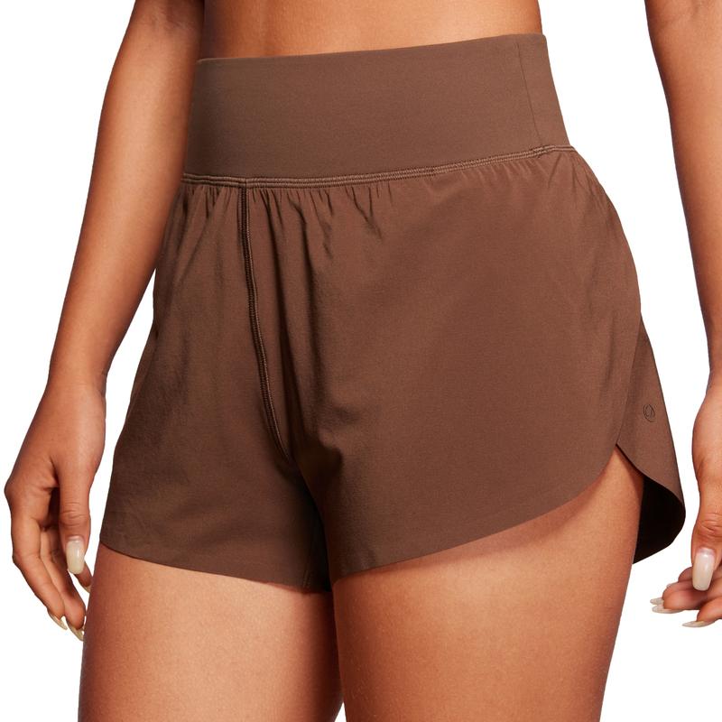 ALABI™ – Bequeme High-Waist Shorts mit gespaltenem Saum