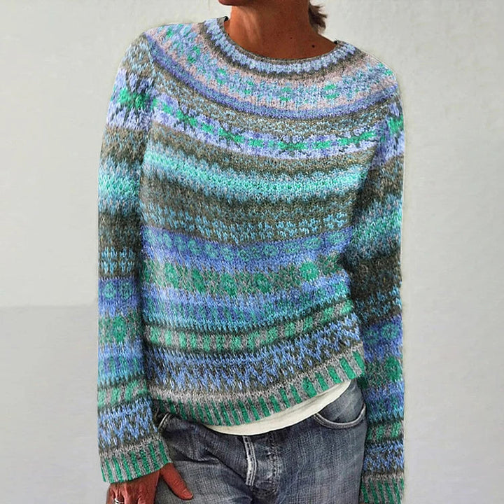 HARPER™ - Lebendiger Fair Isle Pullover