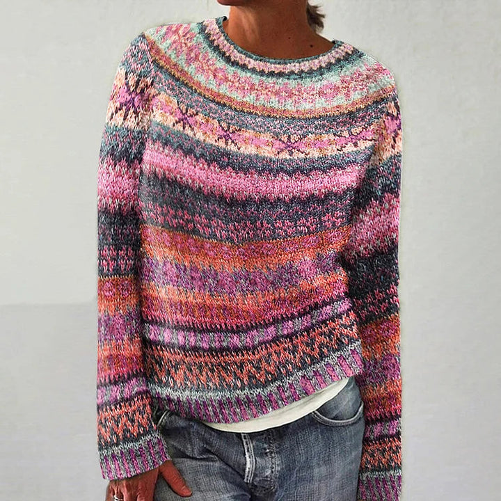 HARPER™ - Lebendiger Fair Isle Pullover