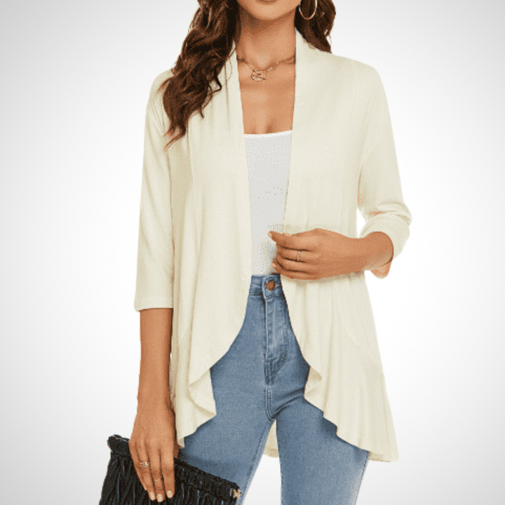 MIRIKIT™ – Lässiger Sommer Open Front Cover-Up Cardigan