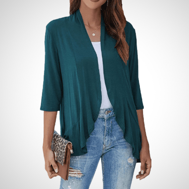 MIRIKIT™ – Lässiger Sommer Open Front Cover-Up Cardigan