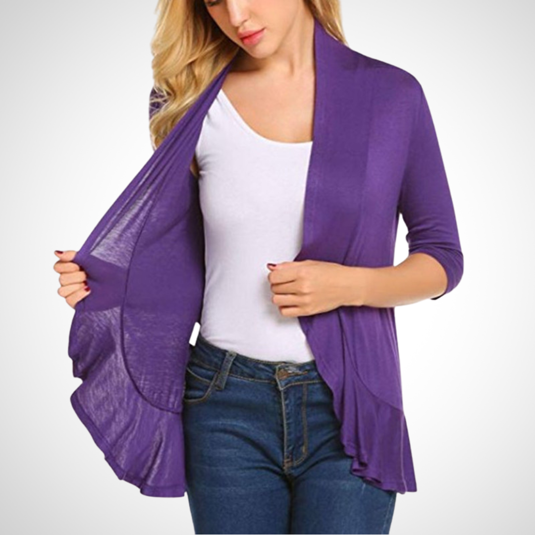 MIRIKIT™ – Lässiger Sommer Open Front Cover-Up Cardigan