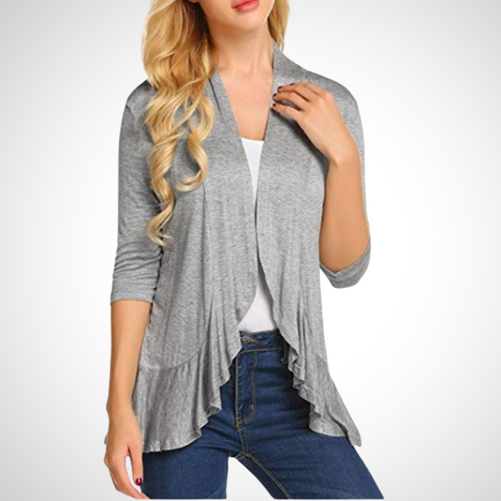MIRIKIT™ – Lässiger Sommer Open Front Cover-Up Cardigan