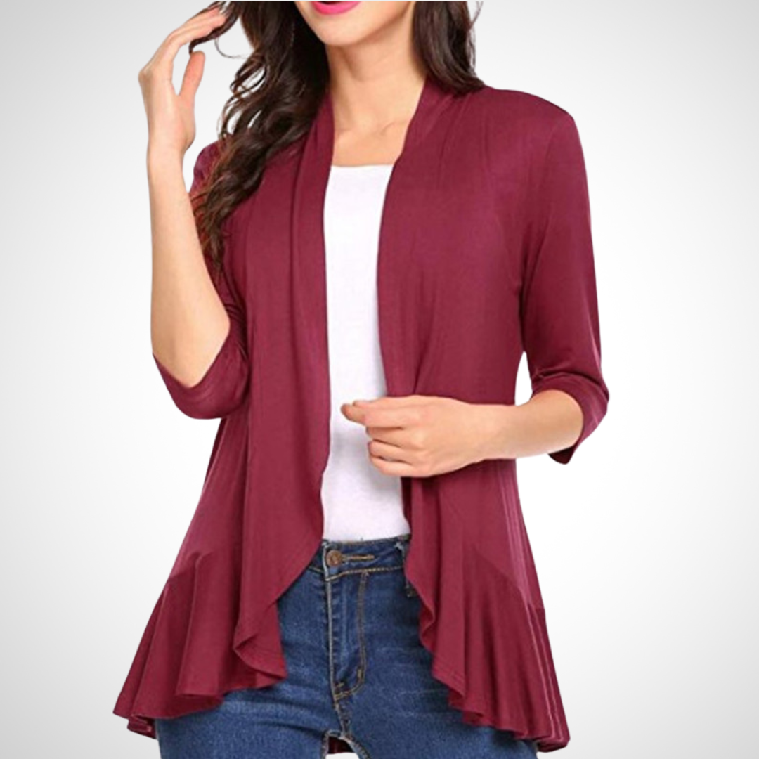 MIRIKIT™ – Lässiger Sommer Open Front Cover-Up Cardigan