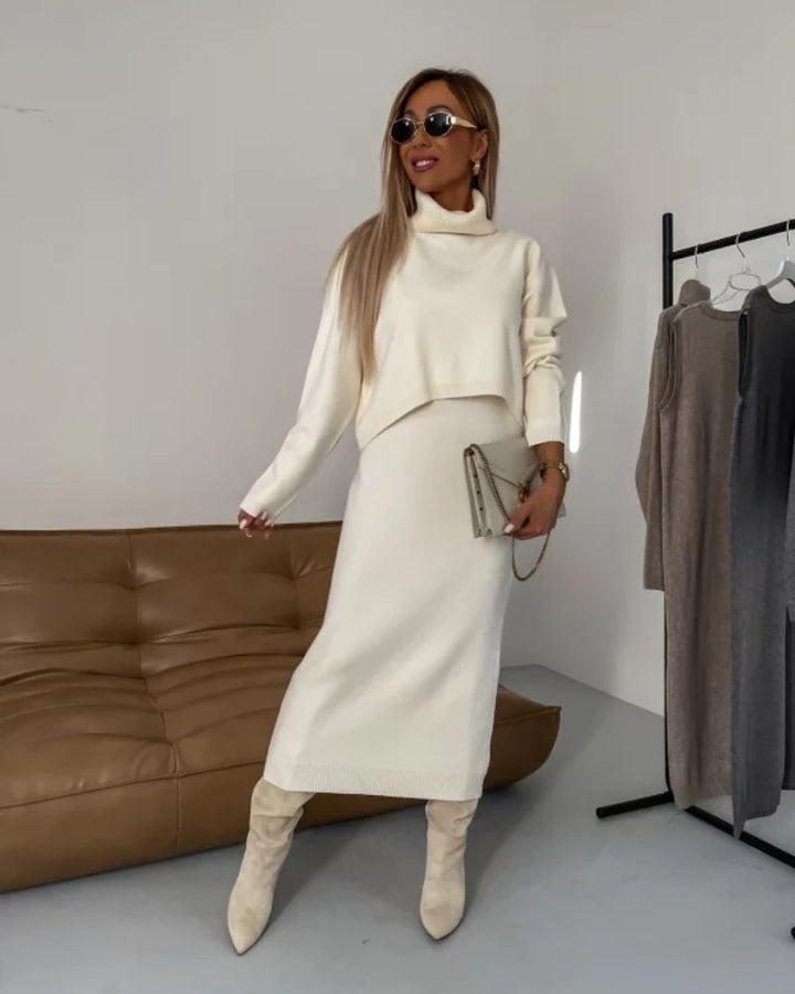 CLARISSA™ - Schickes Zweiteiliges Strickset