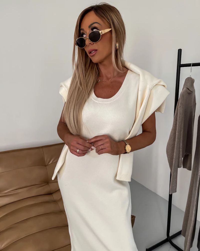 CLARISSA™ - Schickes Zweiteiliges Strickset