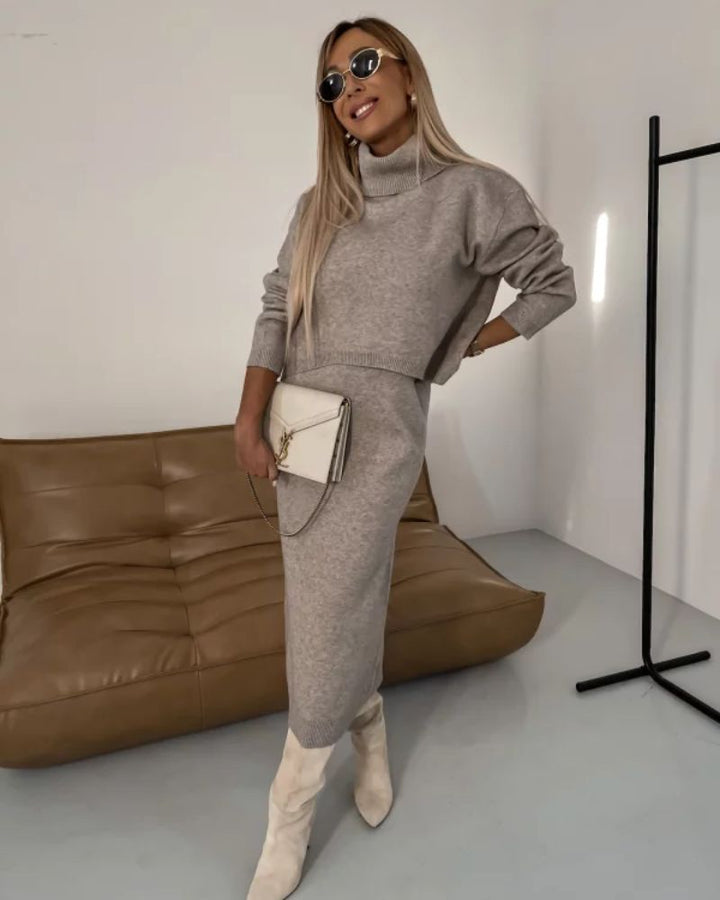 CLARISSA™ - Schickes Zweiteiliges Strickset