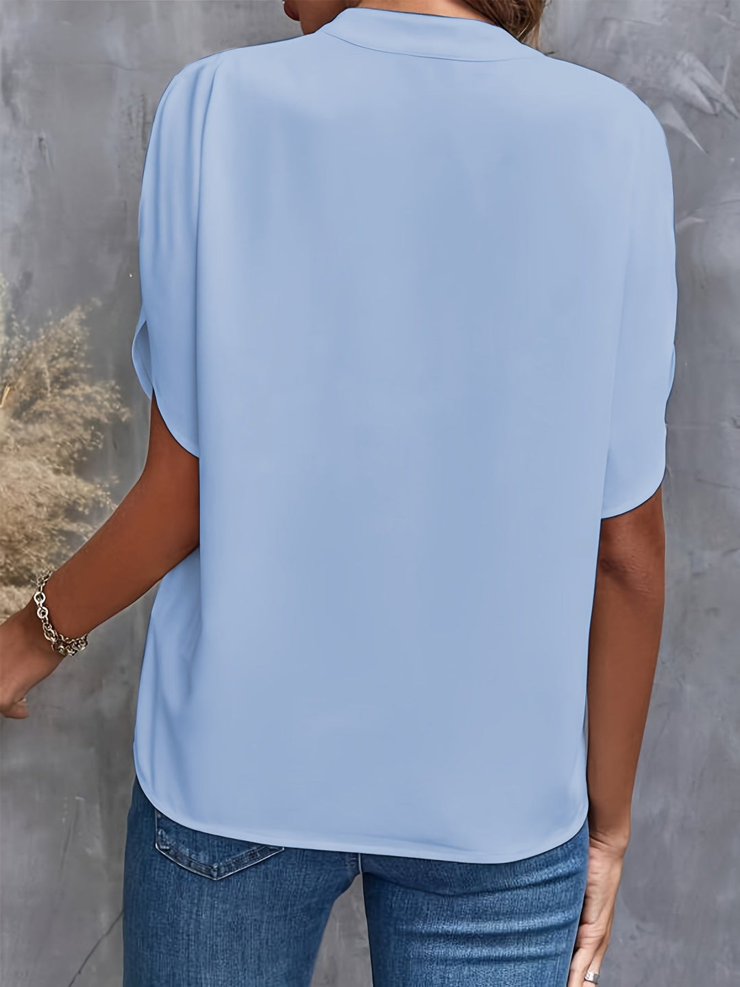 PENELUX™ | Luxuriöse Ausgestellte Bluse