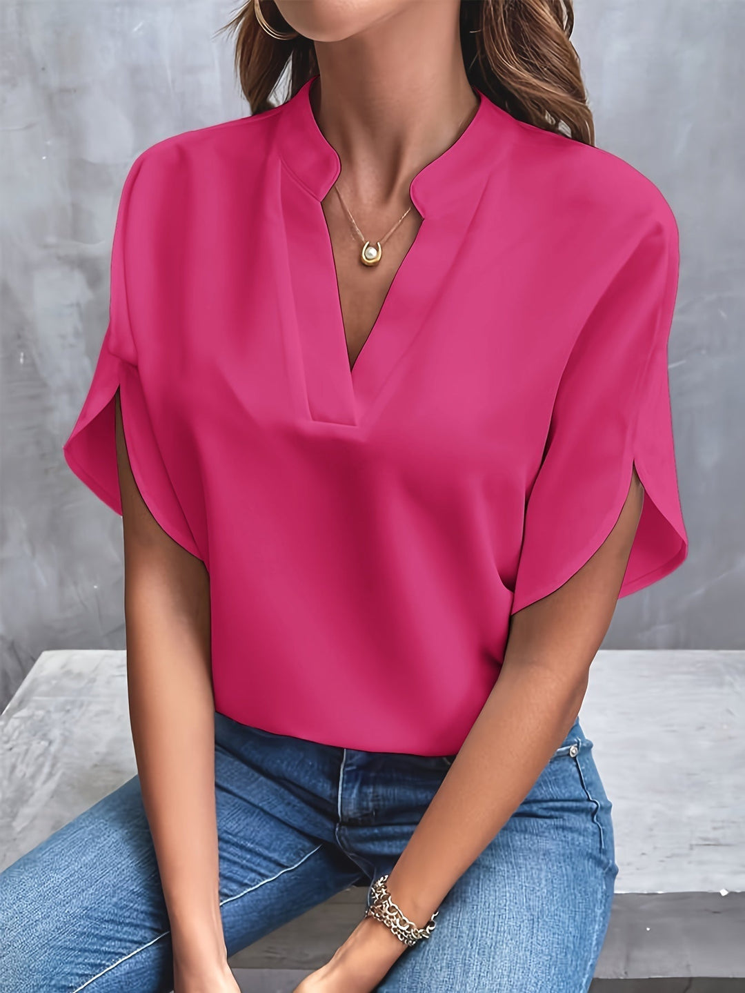 DELANEY™ - Elegante Moderne Bluse