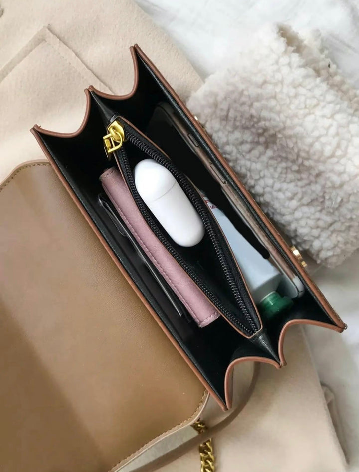 SIMONE™ - Zeitlose Luxus Kettenhandtasche