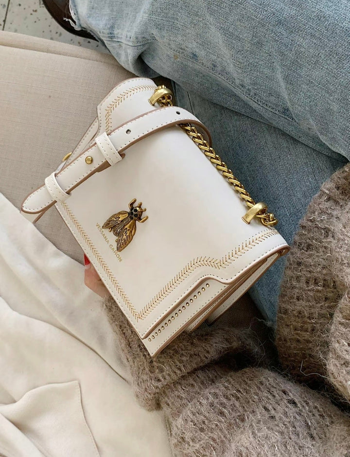 SIMONE™ - Zeitlose Luxus Kettenhandtasche