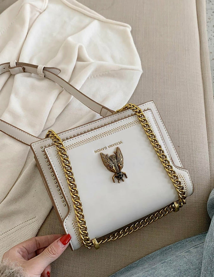 SIMONE™ - Zeitlose Luxus Kettenhandtasche