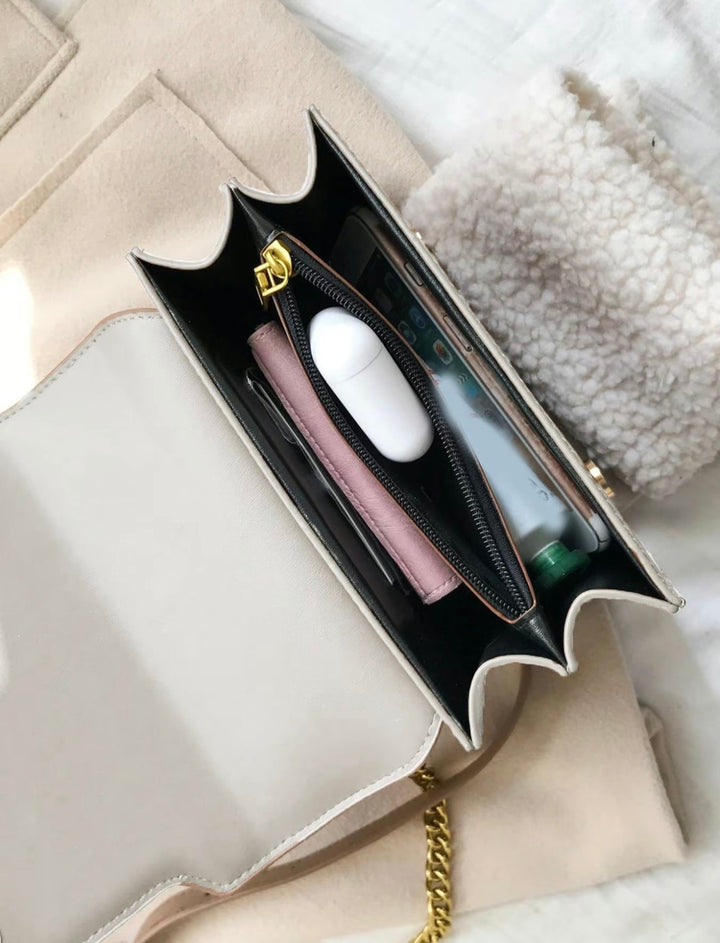 SIMONE™ - Zeitlose Luxus Kettenhandtasche