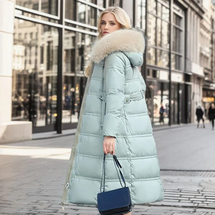 LUCIA™ | Designer Winterparka mit Pelzhut