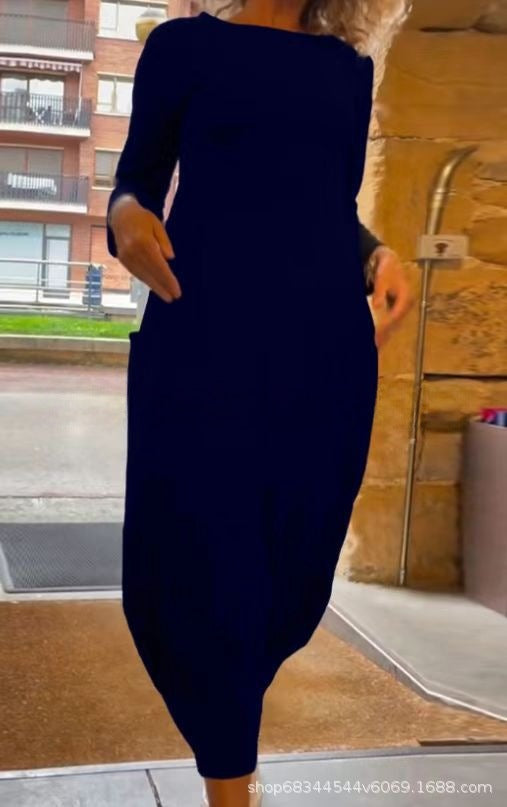 CORA™ - Lässiges Chic Midi-Kleid