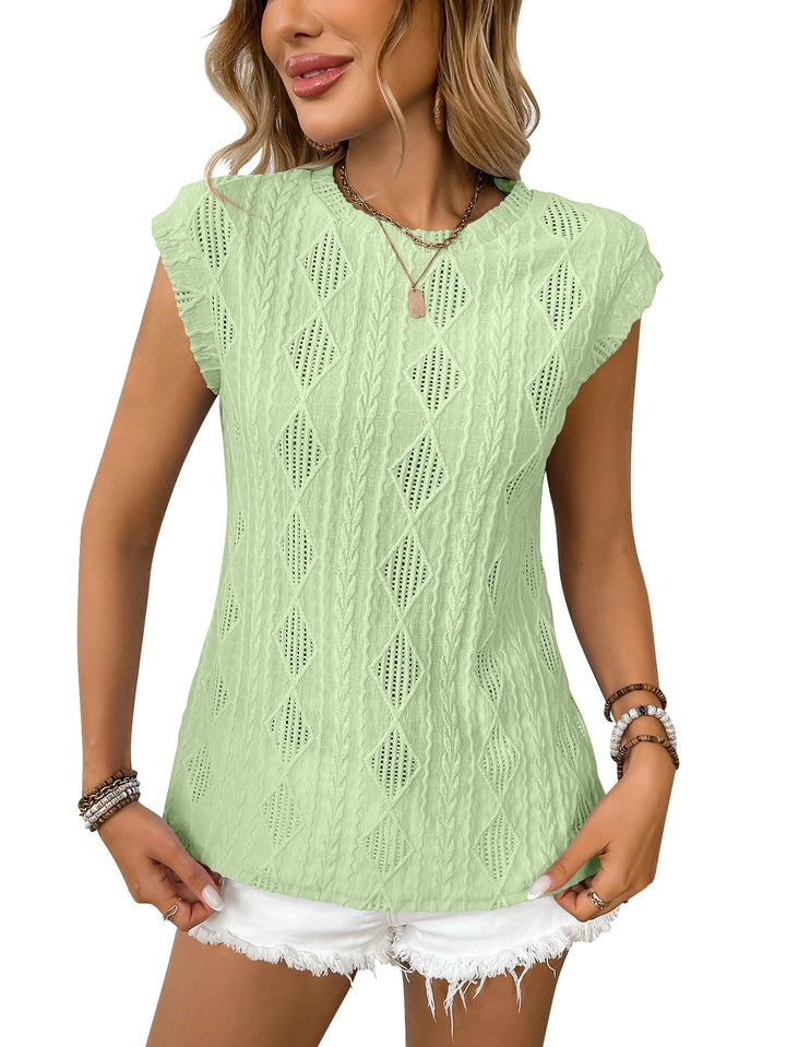 DELICE™ – Leichtes Strick-Chic T-Shirt